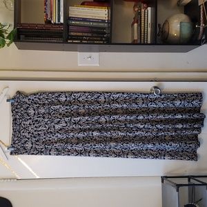 Printed Blue Wide-leg lounge Pant size x-large